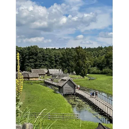 別荘 Vogtis-ferienhaus-am-glammsee Warin